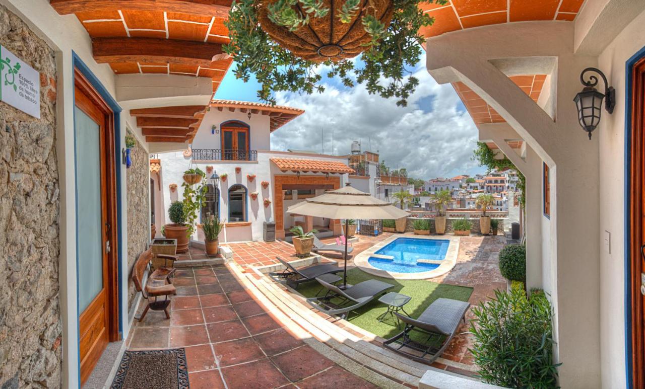 טקסקו דה אלארקון Hotel Santa Paula מראה חיצוני תמונה